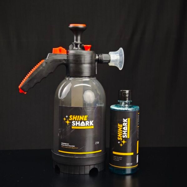snow foam master combo – 2l pump sprayer + 500ml snow foam shampoo